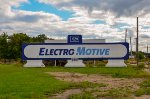 EMD Electro Motive Division Sign